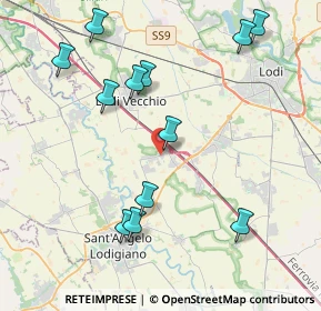 Mappa Via Giuseppe Garibaldi, 26851 Borgo San Giovanni LO, Italia (4.46)