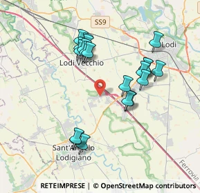 Mappa Via Giuseppe Garibaldi, 26851 Borgo San Giovanni LO, Italia (3.5115)