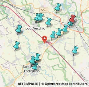 Mappa Via Kennedy, 26851 Borgo San Giovanni LO, Italia (4.3005)