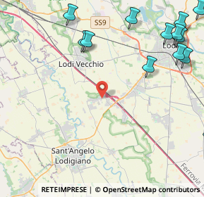 Mappa Via Kennedy, 26851 Borgo San Giovanni LO, Italia (6.22692)