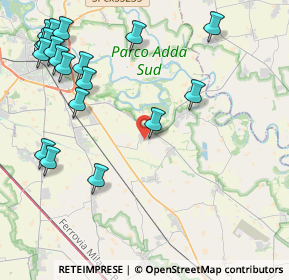 Mappa Via E. Mattei, 26824 Cavenago d'Adda LO, Italia (5.40842)