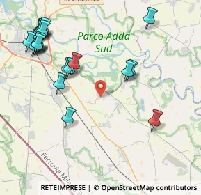 Mappa Via E. Mattei, 26824 Cavenago d'Adda LO, Italia (5.057)