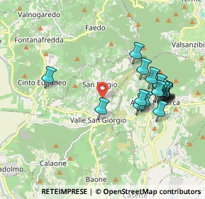 Mappa Via Giare, 35030 Baone PD, Italia (1.9185)