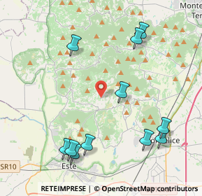 Mappa Via Giare, 35030 Baone PD, Italia (4.81909)