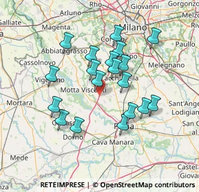 Mappa 27020 Binasco MI, Italia (12.45737)