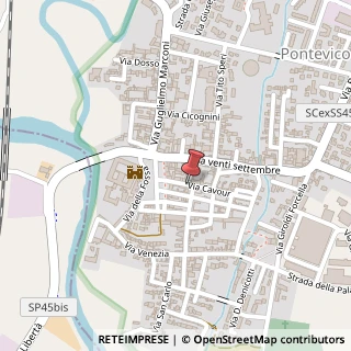 Mappa Via Cavour, 12, 25026 Pontevico, Brescia (Lombardia)