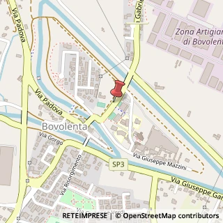 Mappa Via San Gabriele, 1, 35024 Bovolenta, Padova (Veneto)