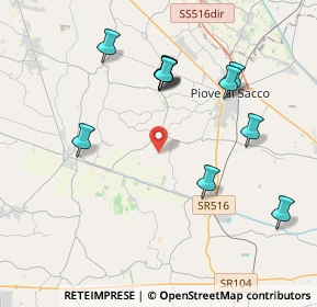Mappa Via Boschetti, 35020 Brugine PD, Italia (4.02364)