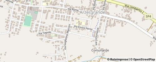 Mappa Arzergrande