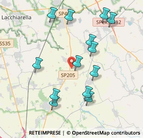 Mappa Str. Vicinale delle Vigne, 27010 Bornasco PV, Italia (4.02)