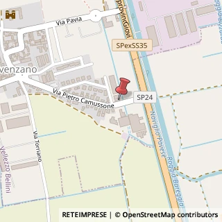 Mappa Via P. Camussone, 39, 27010 Vellezzo Bellini, Pavia (Lombardia)