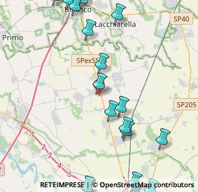 Mappa Via P. Camussone, 27010 Vellezzo Bellini PV, Italia (5.8915)