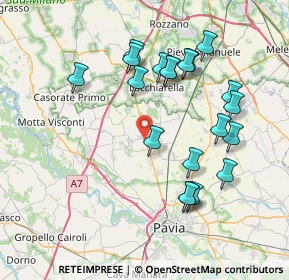 Mappa Via P. Camussone, 27010 Vellezzo Bellini PV, Italia (7.6395)