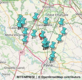 Mappa Via P. Camussone, 27010 Vellezzo Bellini PV, Italia (6.4685)