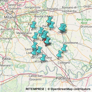 Mappa Via XX Settembre, 26817 San Martino in Strada LO, Italia (10.5435)