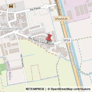 Mappa Via P. Camussone, 32, 27010 Vellezzo Bellini, Pavia (Lombardia)