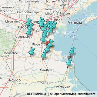 Mappa Via dell'Artiginato, 35020 Codevigo PD, Italia (12.38222)