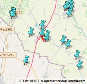 Mappa Via Antonio Salieri, 37060 Nogarole Rocca VR, Italia (5.248)