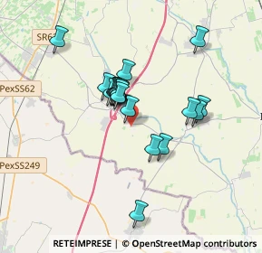 Mappa Via Feudo, 37060 Nogarole Rocca VR, Italia (2.6645)