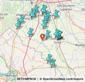 Mappa Via Aldo Moro, 37060 Trevenzuolo VR, Italia (7.4095)