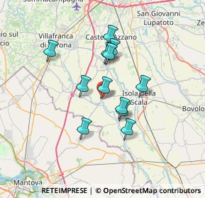 Mappa Via Aldo Moro, 37060 Trevenzuolo VR, Italia (5.4875)