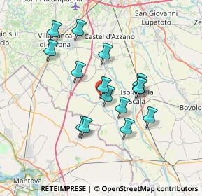 Mappa Via Aldo Moro, 37060 Trevenzuolo VR, Italia (6.154)