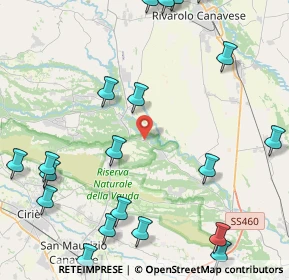 Mappa Strada Grange, 10070 Front TO, Italia (5.8885)