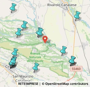 Mappa Strada Grange, 10070 Front TO, Italia (5.64353)