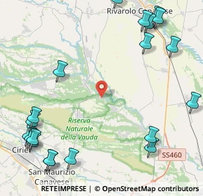 Mappa Strada Grange, 10070 Front TO, Italia (6.1935)