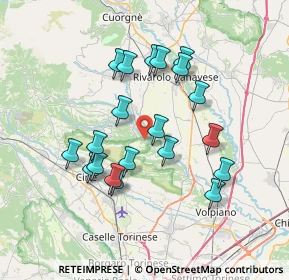 Mappa Strada Grange, 10070 Front TO, Italia (6.5995)