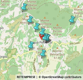 Mappa Via Ventolone, 35032 Arquà Petrarca PD, Italia (0.65)