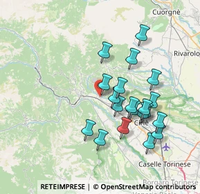 Mappa Via Sant'Anna, 10070 Balangero TO, Italia (6.8505)