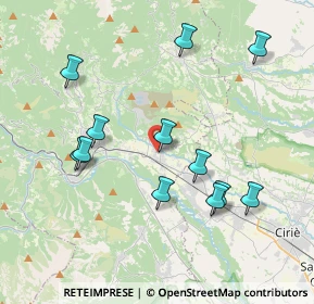 Mappa Via Sant'Anna, 10070 Balangero TO, Italia (3.95)