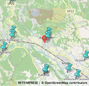 Mappa Via Sant'Anna, 10070 Balangero TO, Italia (3.06167)