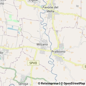 Mappa Milzano