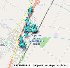 Mappa Piazza Giuseppe Verdi, 75020 Scanzano Jonico MT, Italia (0.355)