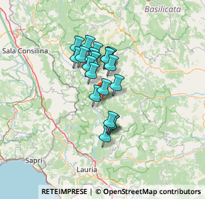 Mappa 85050 Sarconi PZ, Italia (10.1395)