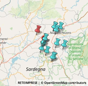 Mappa Piazza Asproni, 08026 Orani NU, Italia (9.10533)