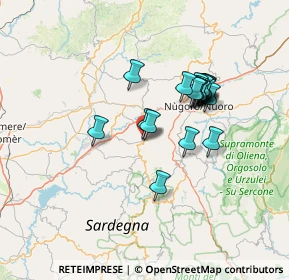 Mappa Piazza Asproni, 08026 Orani NU, Italia (12.3805)