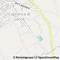 Map Caprarica di Lecce