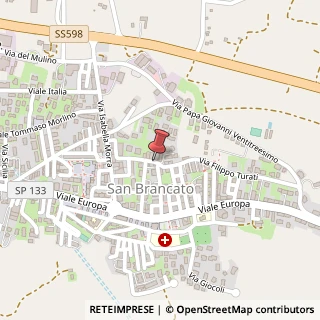 Mappa Piazza De Gasperi, 85037 Sant'Arcangelo, Potenza (Basilicata)