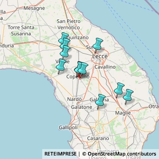 Mappa Le 73043, 73043 Copertino LE, Italia (12.01)