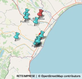 Mappa Via Piemonte, 75020 Scanzano Jonico MT, Italia (12.38714)