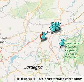 Mappa Zona Artigianale Località Istolo, 08026 Orani NU, Italia (9.47667)
