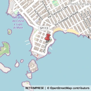 Mappa Via Silvio Pellico, 33, 73010 Porto Cesareo, Lecce (Puglia)