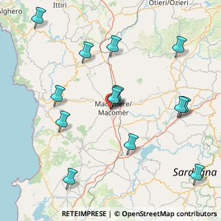 Mappa Via Bernardo Salaris, 08015 Macomer NU, Italia (19.54)