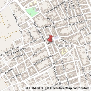 Mappa Via Roma, 29, 73021 Calimera, Lecce (Puglia)