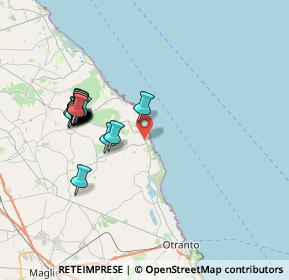 Mappa SP San Cataldo Otranto, 73026 Melendugno LE, Italia (7.9555)