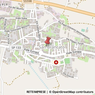 Mappa Via Don Sturzo, 29, 85037 Sant'Arcangelo, Potenza (Basilicata)