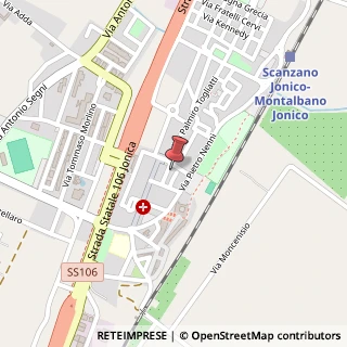 Mappa Via, Forlì, 75020 Scanzano Jonico, Matera (Basilicata)